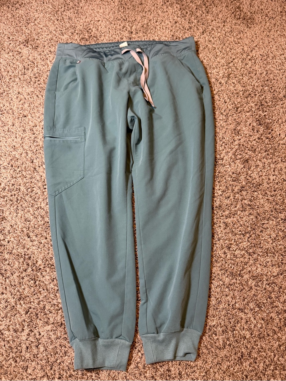FIGS Zamora Jogger Scrub Pants Size XL in Teal